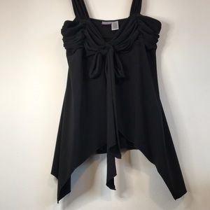 🌺Empire waist strap top black XXL (19)